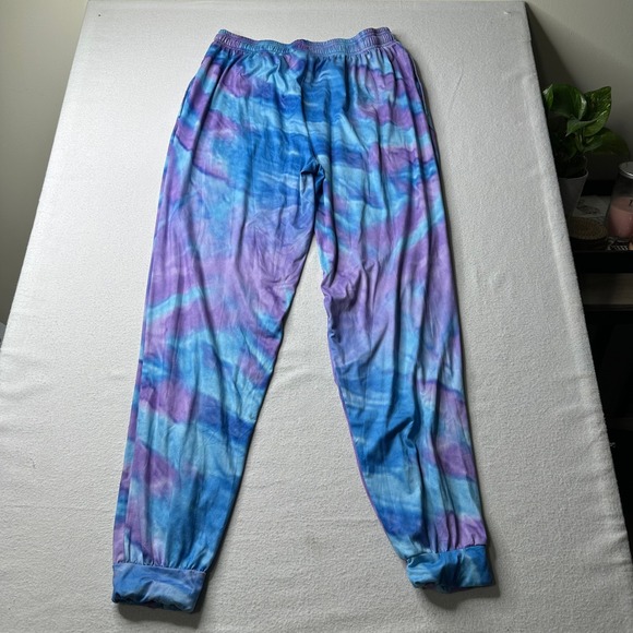 Disney Stitch Tie Dye Pajama Pants Lounge Sleepwear Women's Med - Picture 9 of 9